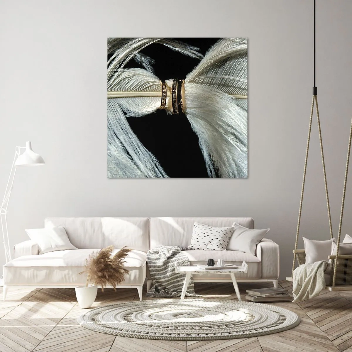 Obraz na plátně - …a neopustím tě…. - 70x70 cm