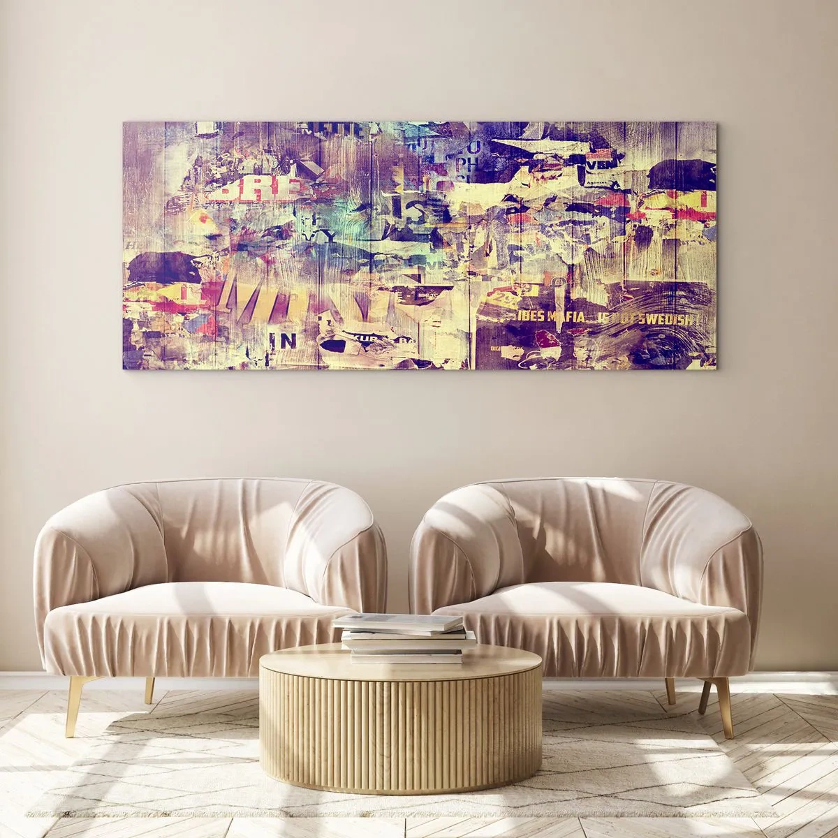 Obraz na skle - A tohle zůstane - 120x50 cm