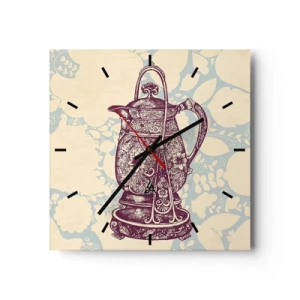 Nástěnné hodiny - Krása všedního dne - 40x40 cm