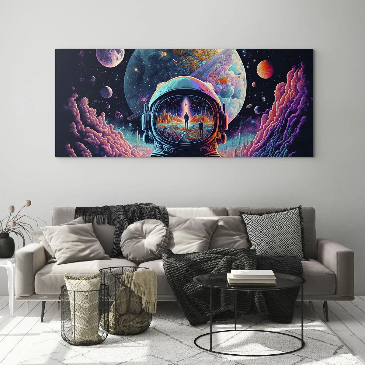 Obraz na skle - Filosofům se to ani nesnilo - 100x40 cm