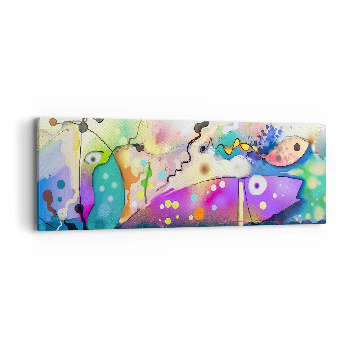Obraz na plátně - Chybí slova! - 90x30 cm
