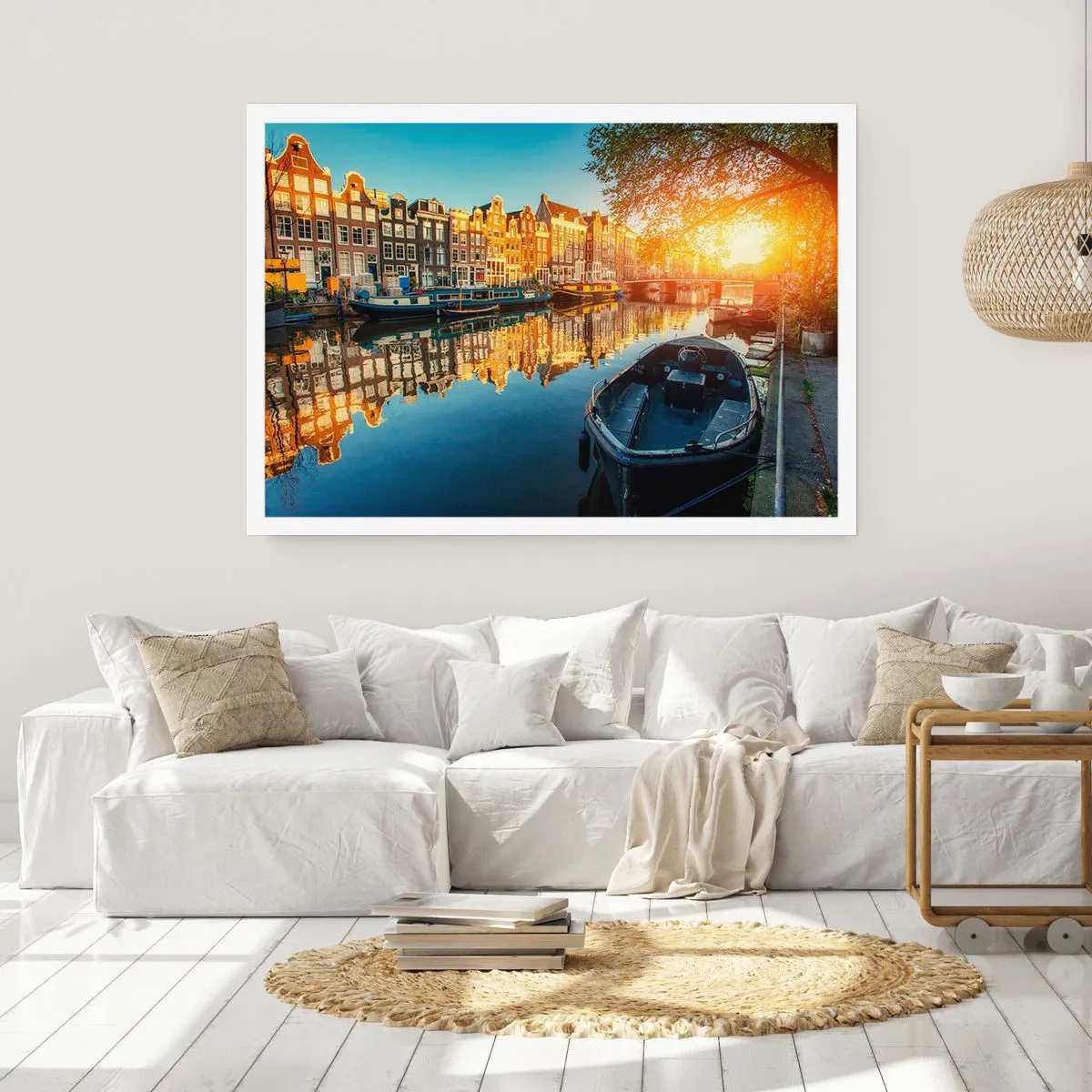 Plakát - Ráno v Amsterdamu - 100x70 cm