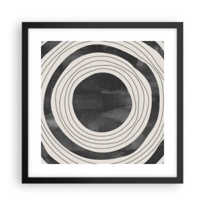 Plakát v černém rámu - Přesný zásah - 40x40 cm