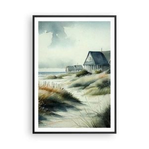 Plakát v černém rámu - Daleko od shonu - 70x100 cm