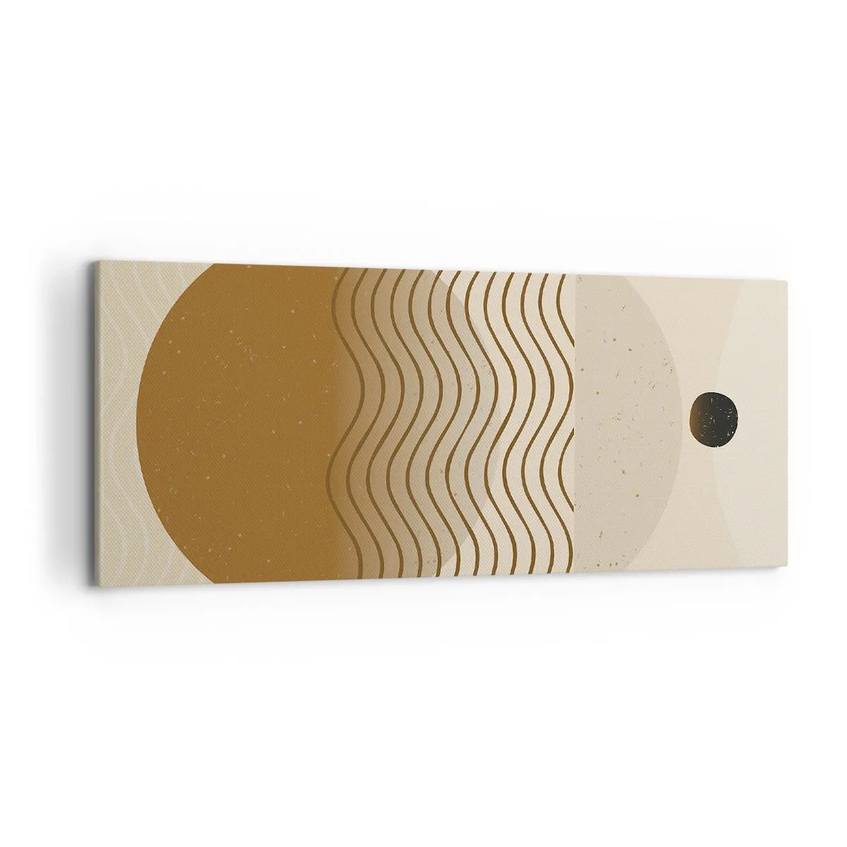 Obraz na plátně - O původu geometrických obrazců - 120x50 cm