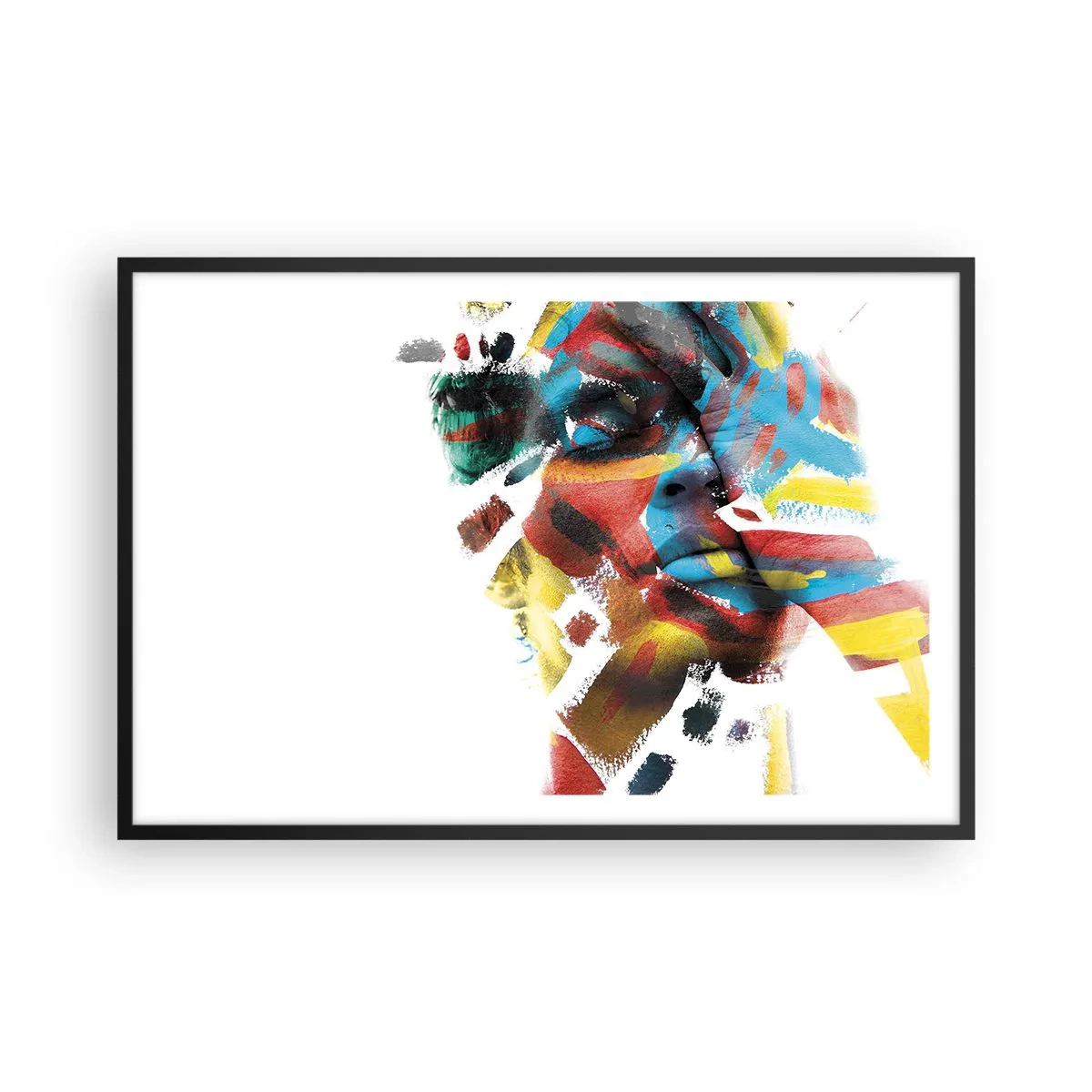 Plakát v černém rámu - Pestrá osobnost - 91x61 cm