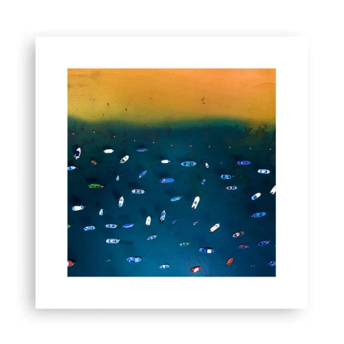 Plakát - Prázdninová hra - 30x30 cm