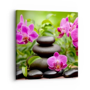 Obraz na plátně - Pyramida klidu - 30x30 cm