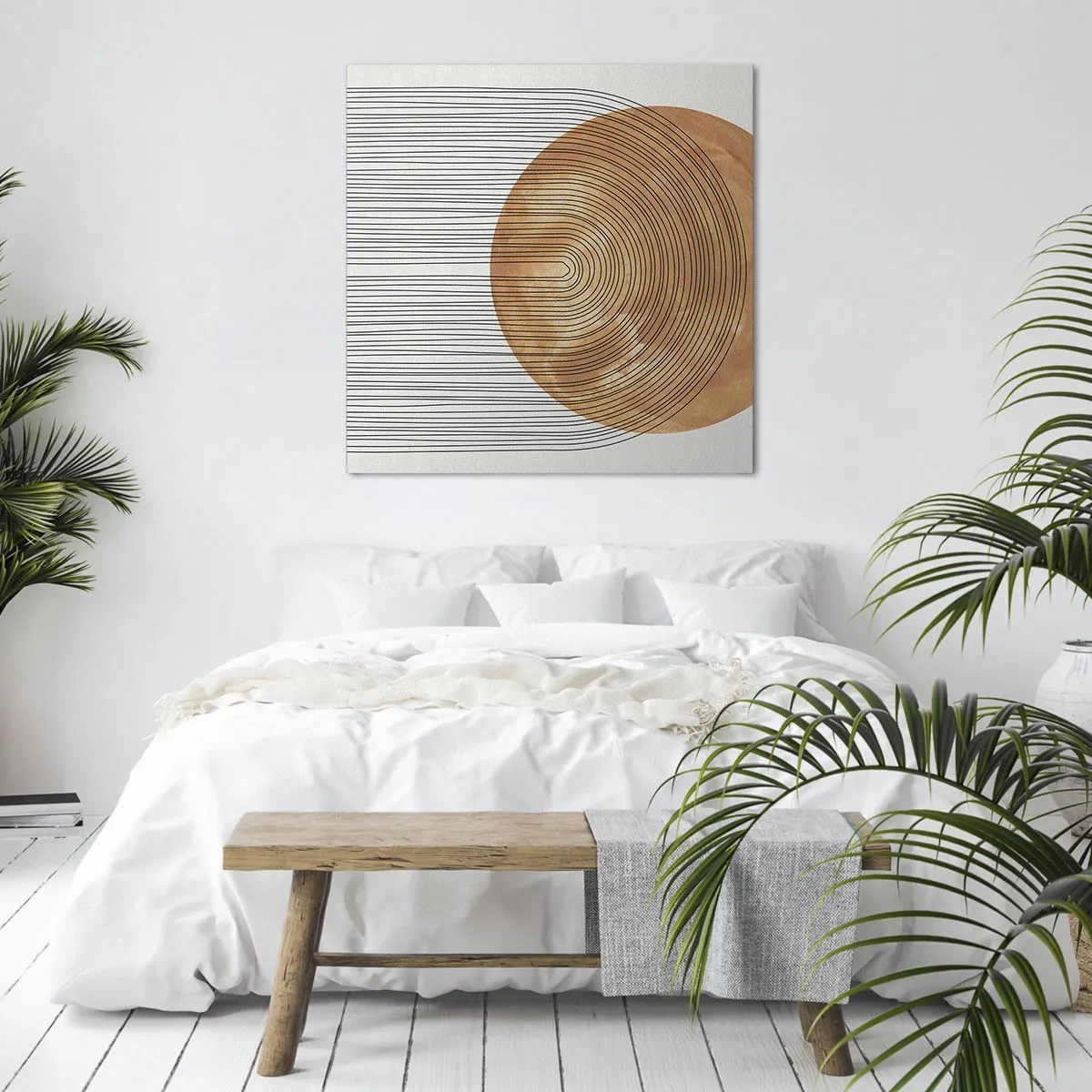 Obraz na plátně - Slunečná kompozice - 70x70 cm