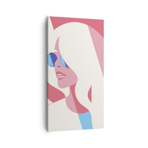 Obraz na plátně - Byla to blondýna… - 55x100 cm