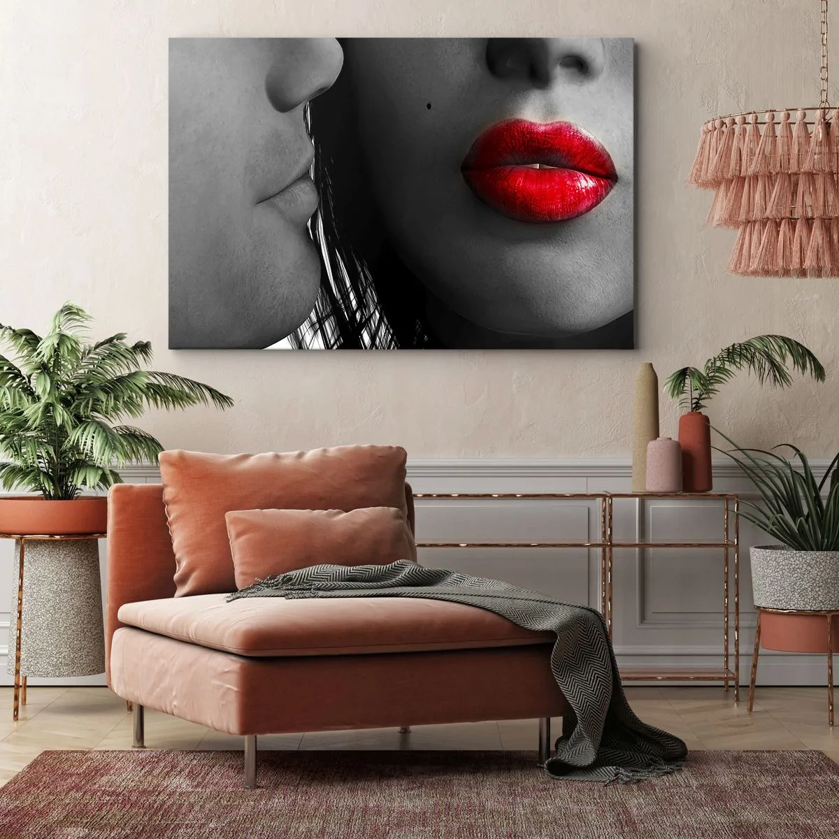 Obraz na plátně - Tvář u tváře  - 100x70 cm