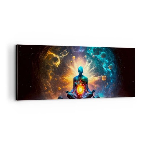 Obraz na plátně - Vesmírný klid - 100x40 cm