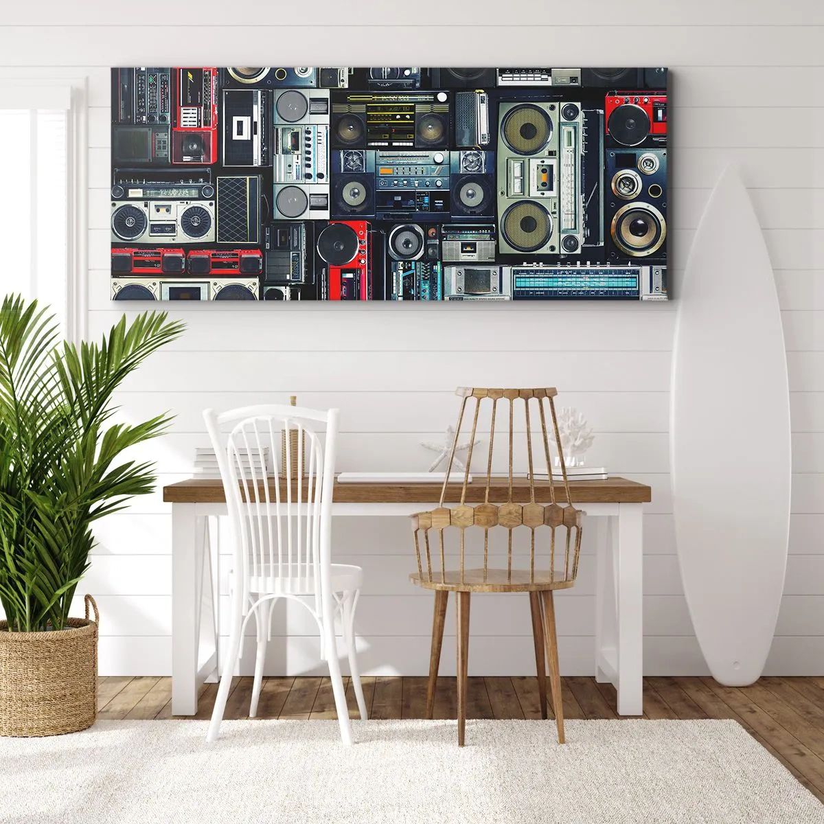 Obraz na plátně - Stesk po 80. letech - 120x50 cm