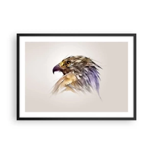 Plakát v černém rámu - Portrét bojovníka - 70x50 cm