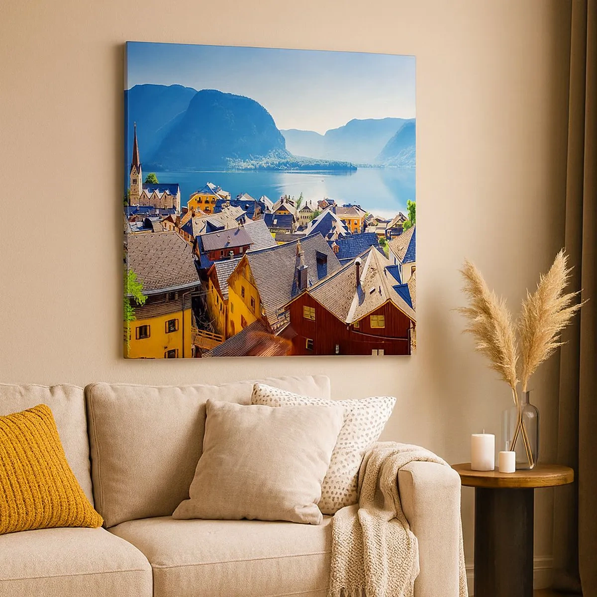 Obraz na plátně - Víc malebně to nejde - 30x30 cm