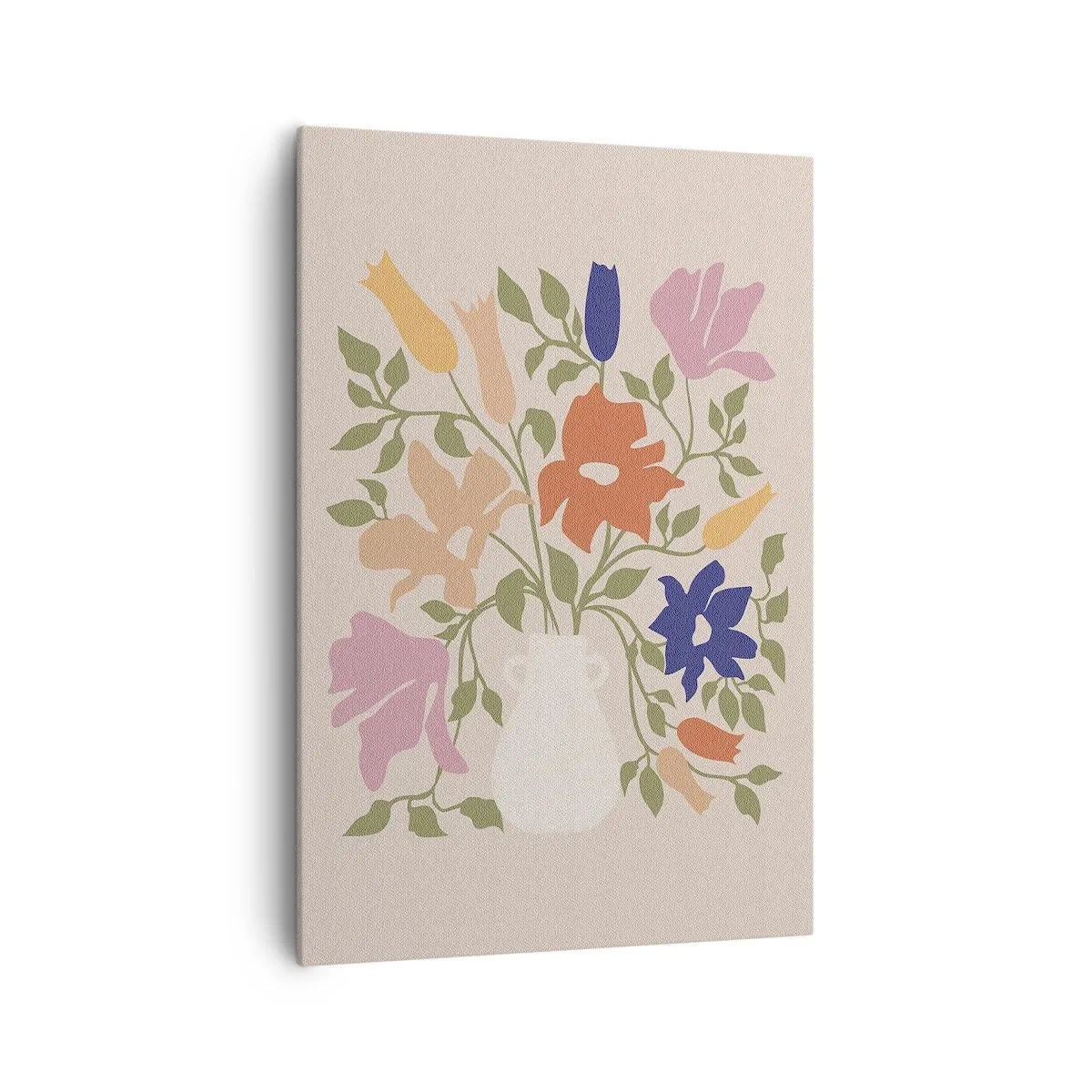 Obraz na plátně - Jemná kytice - 70x100 cm