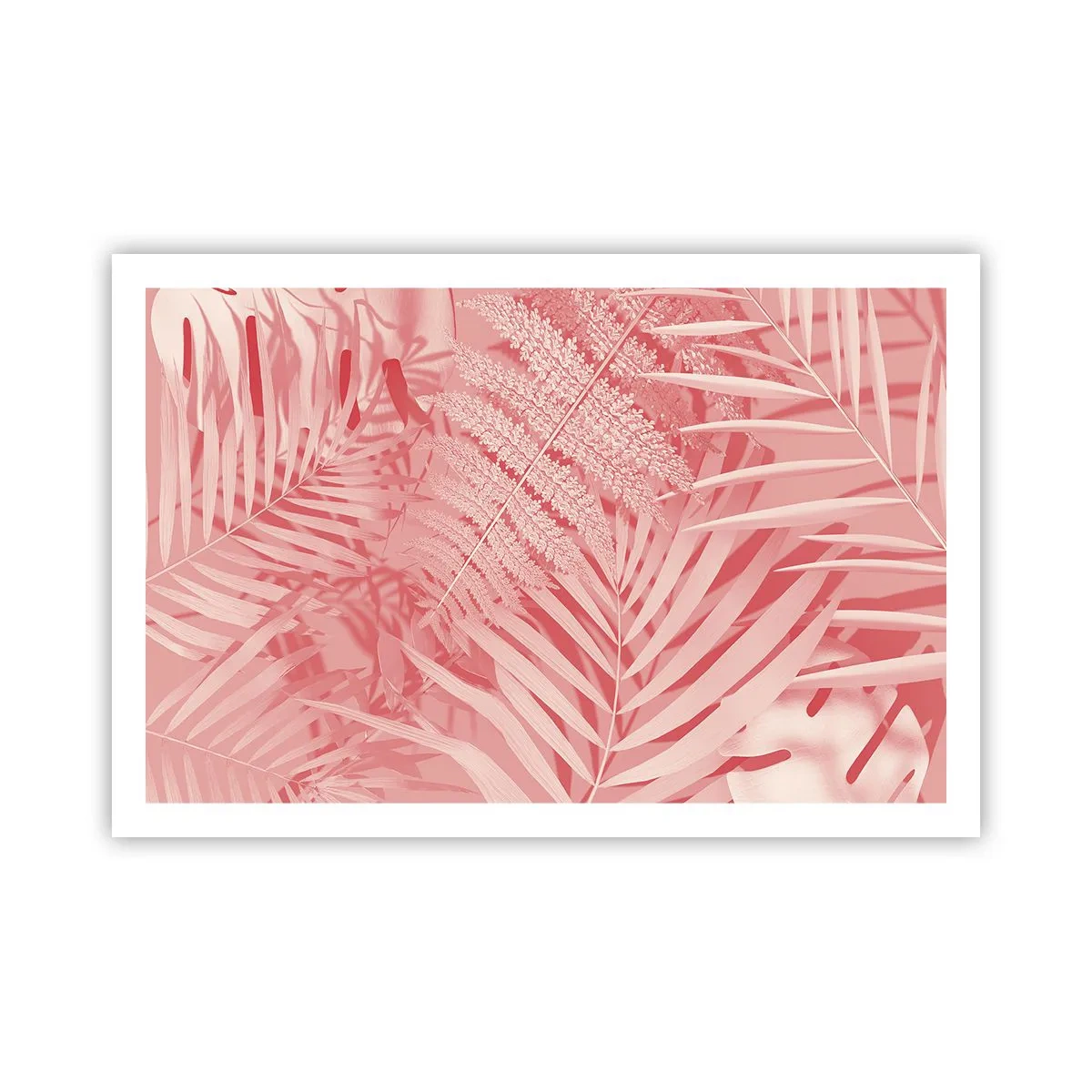 Plakát - Růžový koncept - 91x61 cm