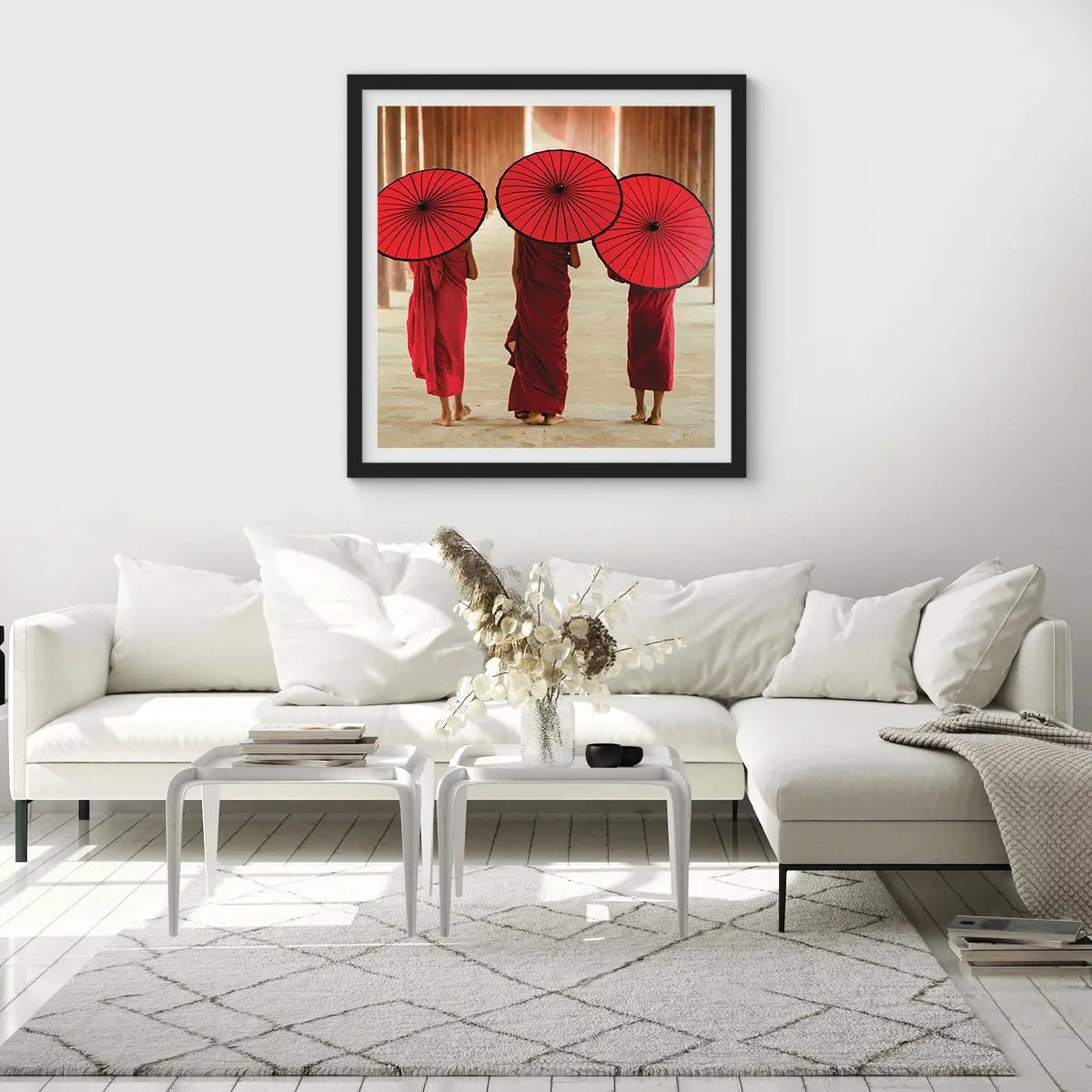 Plakát v černém rámu - Na cestě do Čisté říše - 50x50 cm