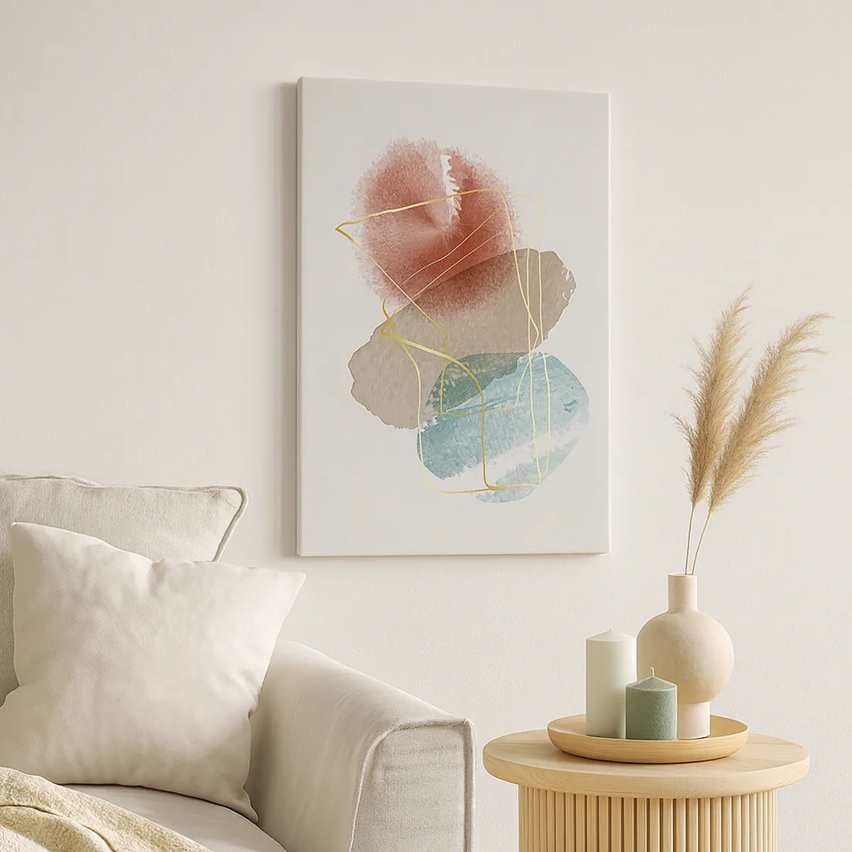 Obraz na plátně - Korálky prostoru - 50x70 cm