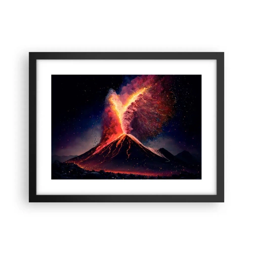 Plakát v černém rámu - Krása a hrůza - 40x30 cm