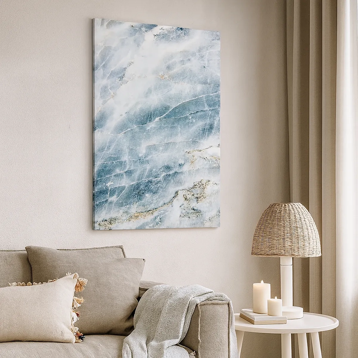 Obraz na plátně - Ledový svět - 50x70 cm