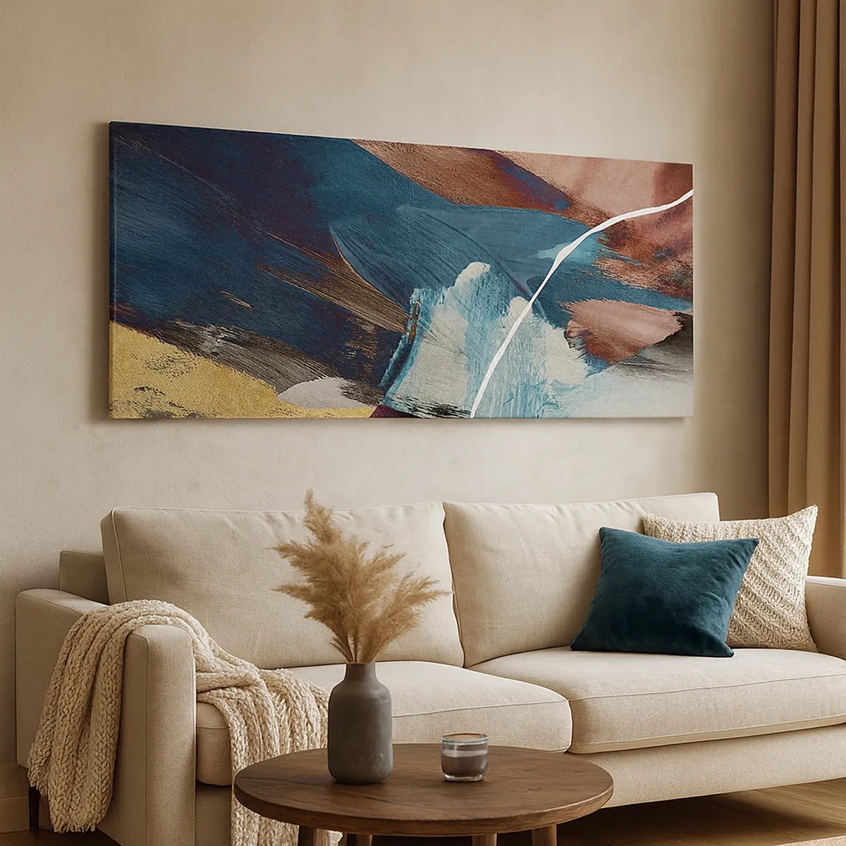 Obraz na plátně - Na plno a s energií - 30x30 cm