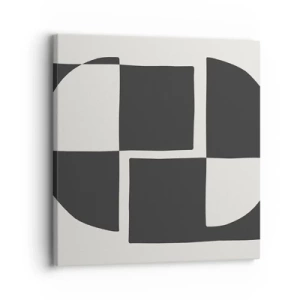 Obraz na plátně - Antitéza – syntéza - 30x30 cm