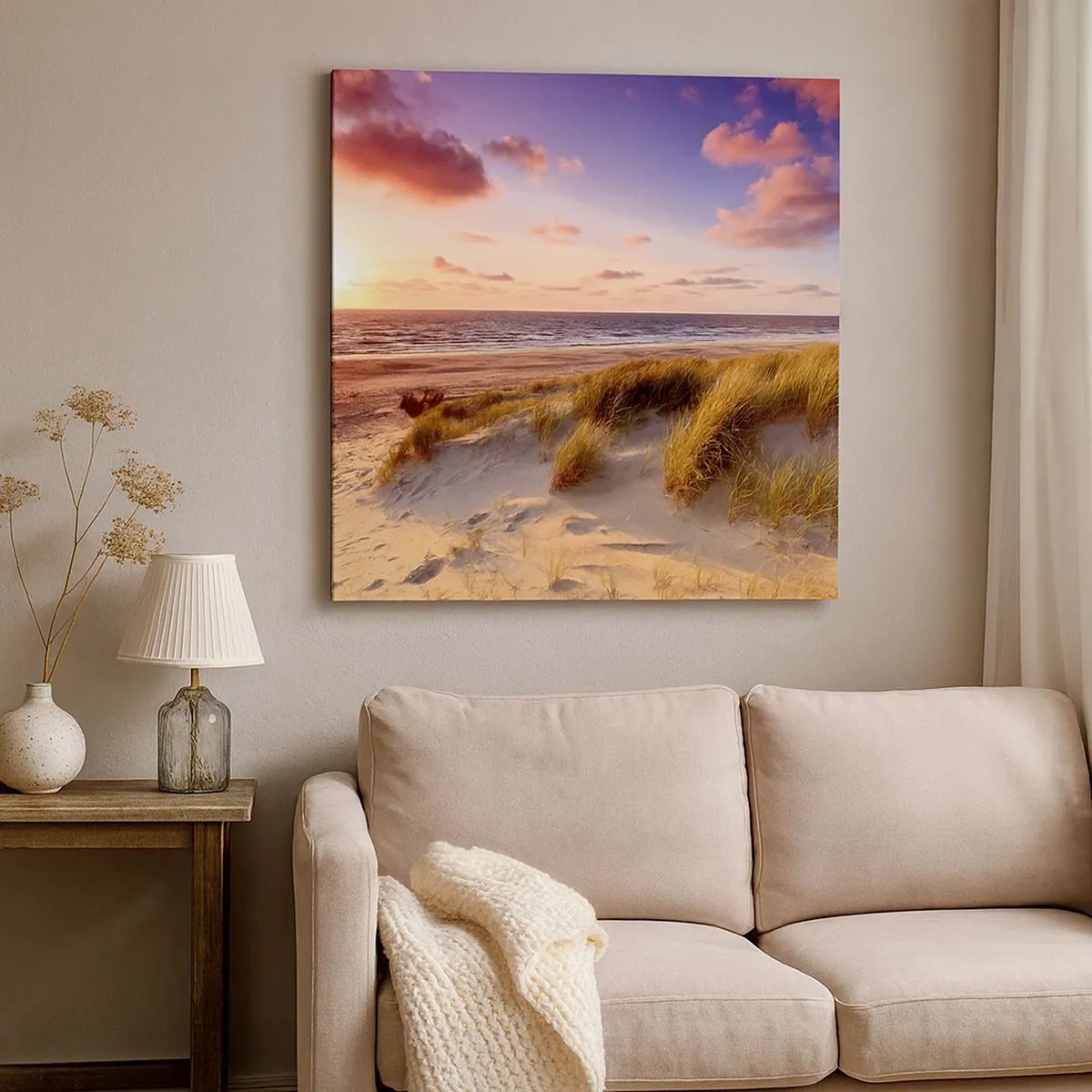 Obraz na plátně - Už v létě voní vzduch - 30x30 cm