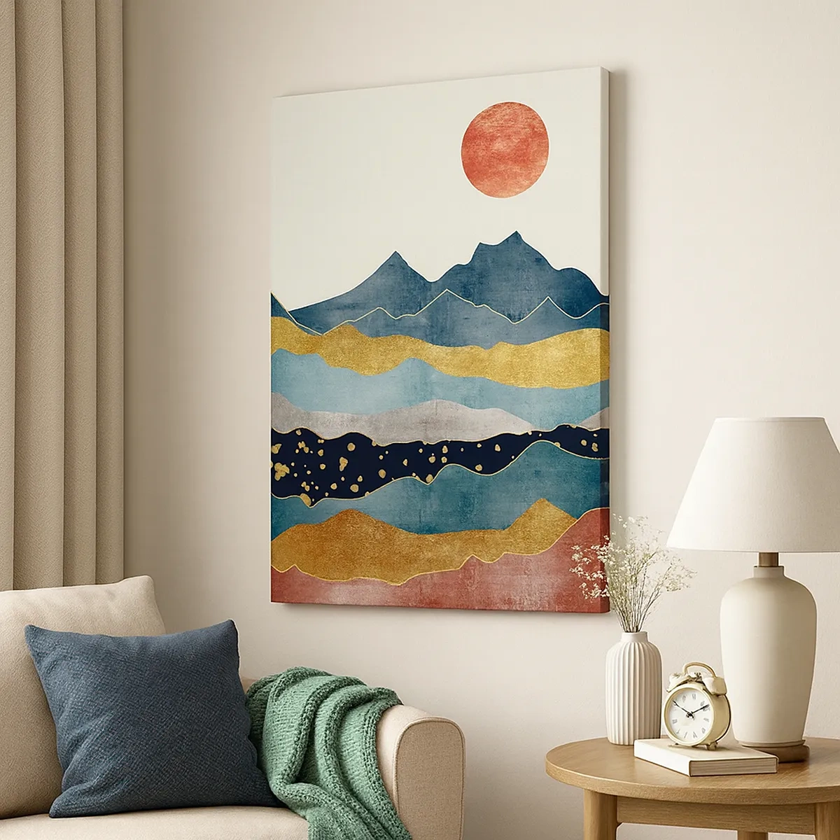 Obraz na plátně - Průřez světem - 50x70 cm