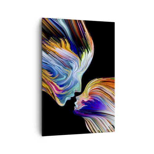 Obraz na plátně - Fúze energie a světla - 70x100 cm