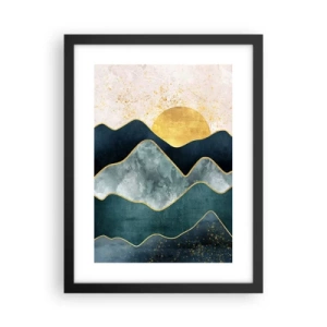 Plakát v černém rámu - Za sedmero horami - 30x40 cm