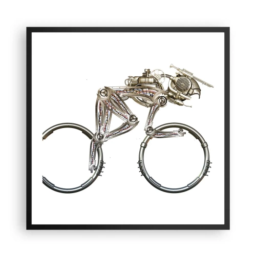 Plakát v černém rámu - Úžasný stroj - 60x60 cm