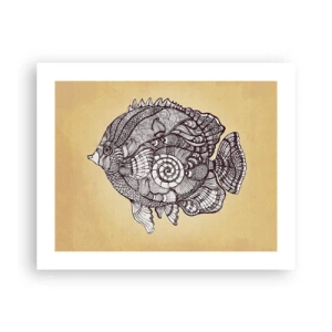 Plakát - Z oceánu ornamentů - 50x40 cm