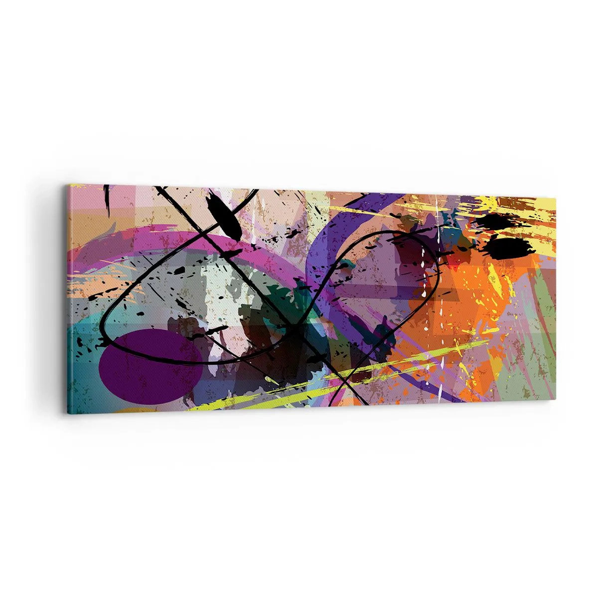 Obraz na plátně - Lze přímo nebo kolem - 100x40 cm