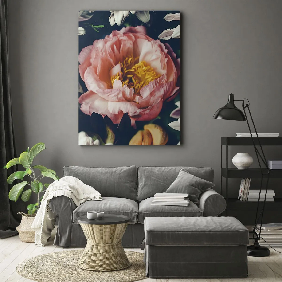 Obraz na plátně - S barokním přepychem - 50x70 cm