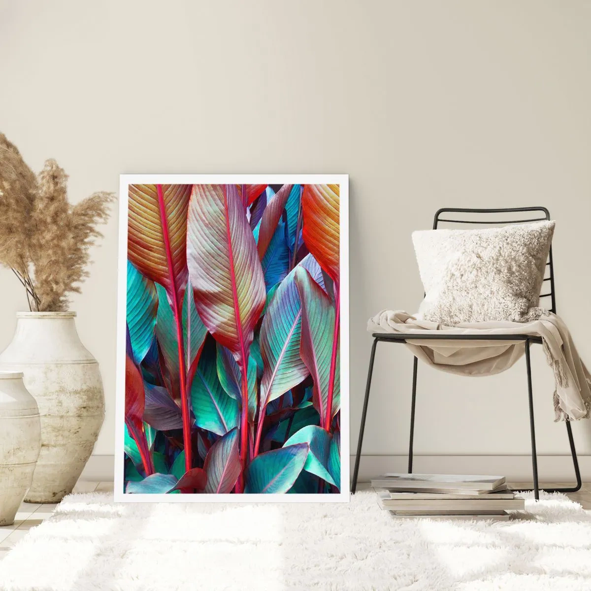 Plakát - Barevná houština - 61x91 cm