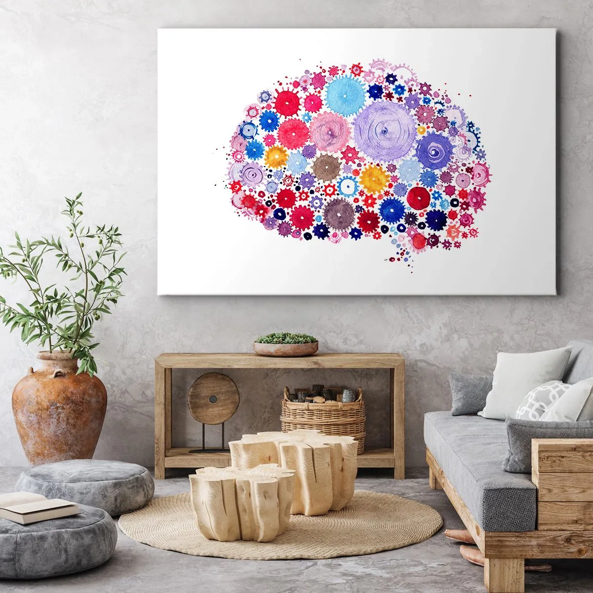 Obraz na plátně - Nejdokonalejší mašinérie přírody - 120x80 cm