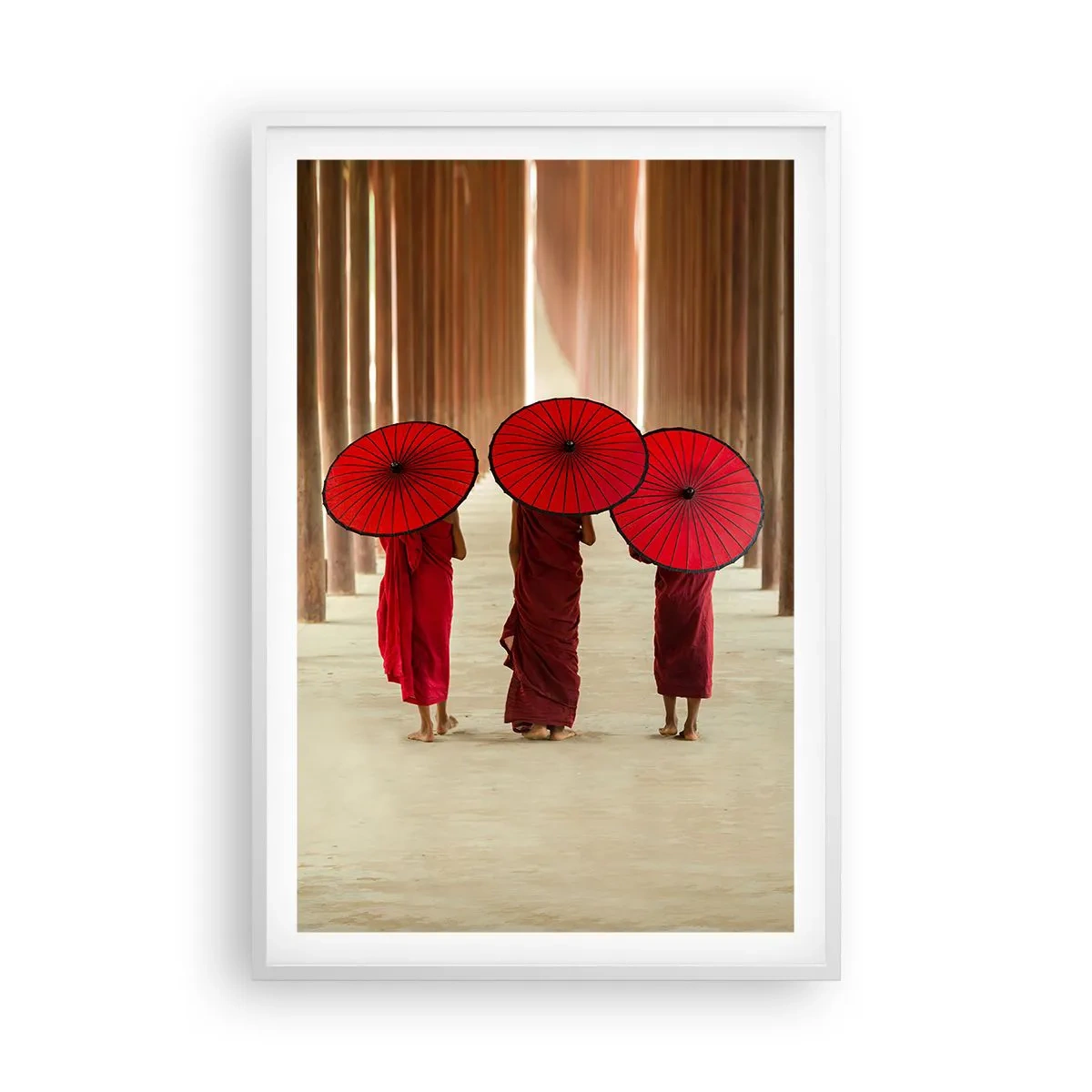 Plakát v bílém rámu - Na cestě do Čisté říše - 61x91 cm