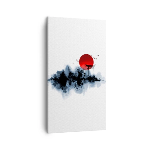 Obraz na plátně - Japonský pohled - 45x80 cm