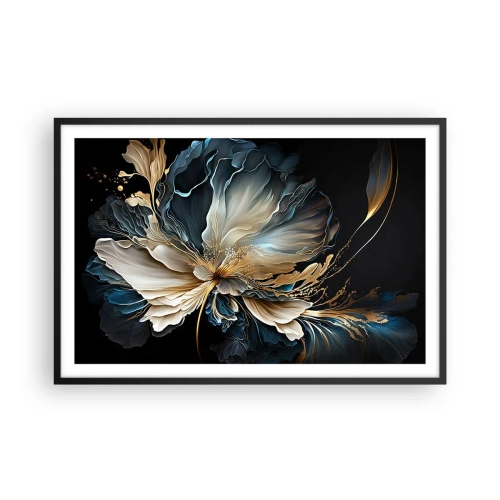 Plakát v černém rámu - Pohádkový květ kapradí - 91x61 cm