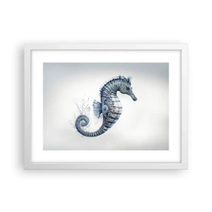 Plakát v bílém rámu - Jemný vtip přírody - 40x30 cm