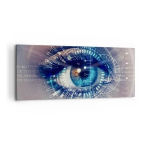 Obraz na plátně - Myslíš si, že mě znáš - 120x50 cm