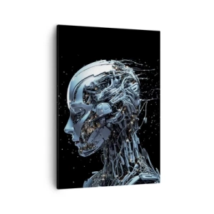Obraz na plátně - Technologie je žena - 50x70 cm