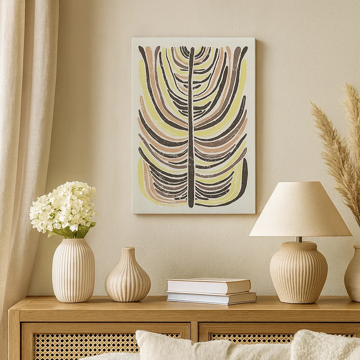 Obraz na plátně - Abstrakce plná života - 50x70 cm