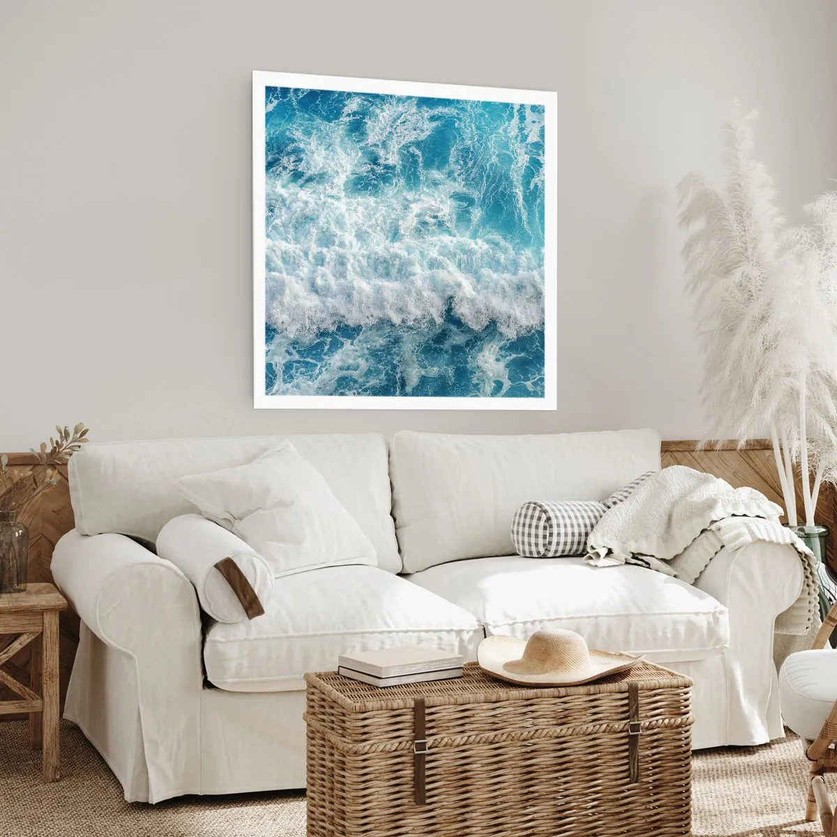 Plakát - Radostně a skákavě - 50x50 cm