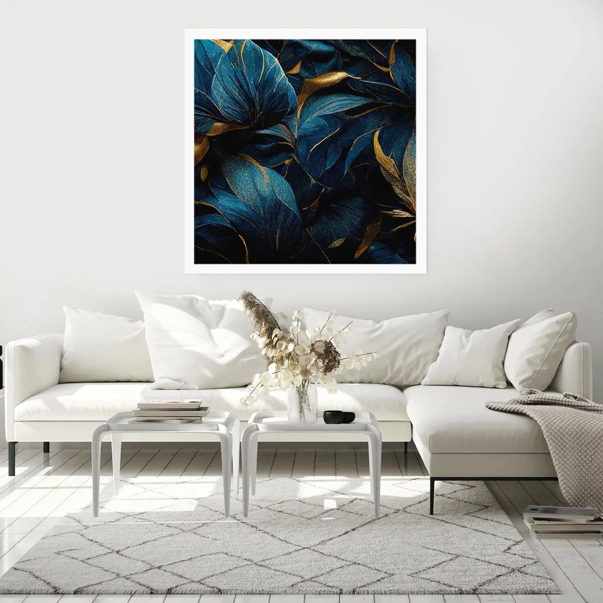 Plakát - Podšívané zlatem - 50x50 cm