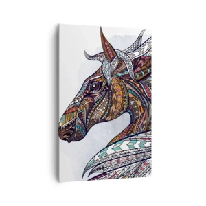 Obraz na plátně - Keltský válečný oř - 80x120 cm