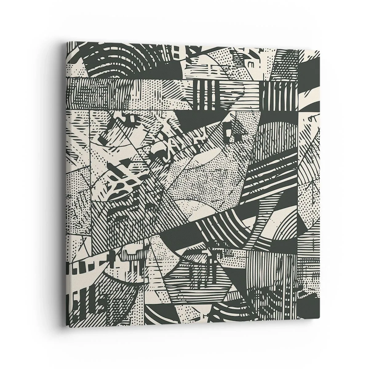 Obraz na plátně - Dynamika současnosti - 40x40 cm