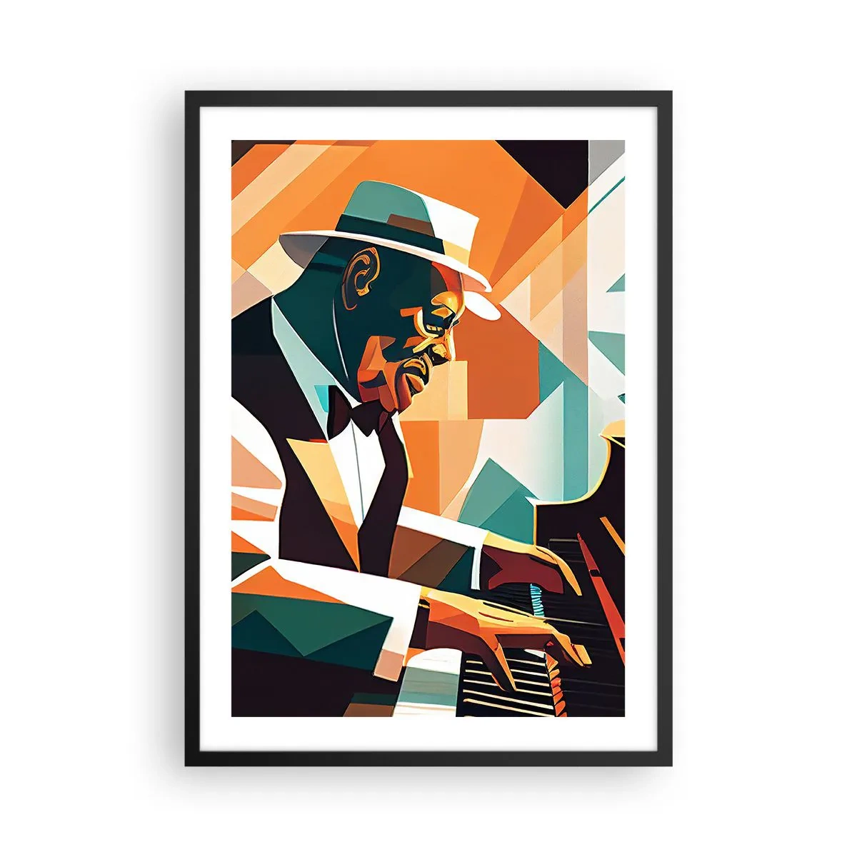 Plakát v černém rámu - Celý tento jazz - 50x70 cm