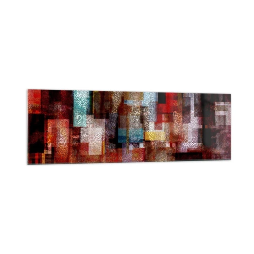 Obraz na skle - Chaos a zmatek - 160x50 cm